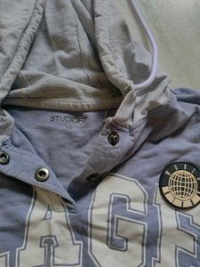 RAGE Graphic Print Hoodie