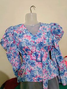 Tokyo Talkies Top With Belt