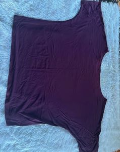 Burgundy Dolman Sleeve Top