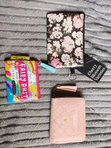 Combo Of Three | Beige Pink | Black Floral | Blue
