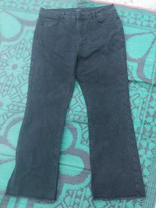 Black Flare Jeans