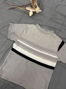Striped Grey T-Shirt