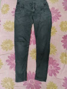 Black High-waist Jean