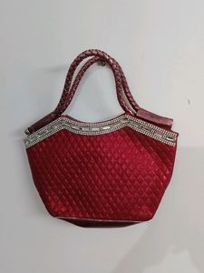 Bridal Red Hand Bag
