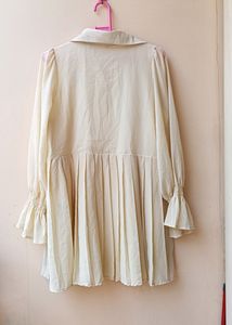 New Without Tag White Cottage Dress