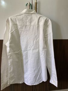 Solid White Shirt Men’s
