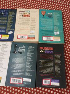 Agatha Christie Book Set