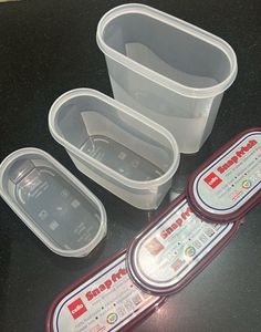 Cello Snapfresh Food Containers (Set of 3)- New