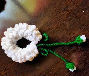 Handmade Crochet Flower Gajra Buy Any 1