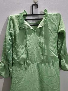 Beautiful Green Short Dress