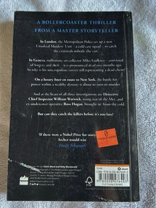 Over My Dead Body by Jeffrey Archer