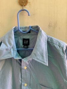 GAP Light Blue Button-Down Shirt (Clearence Sale)