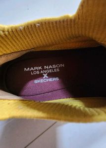 Mark Nason LA - Skechers Yellow Knit Sneakers