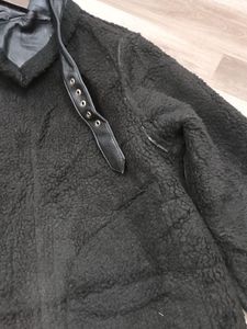 Unisex Black Leather Jacket