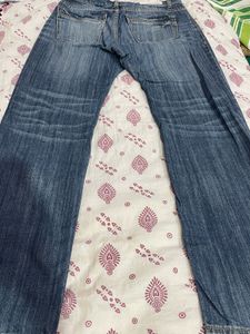 Aesthetic wave 🌊 Blue Denim Jeans Bootcut pant at
