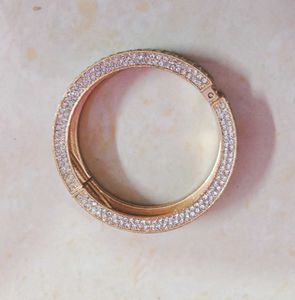 Sparkling Rhinestone Bangle Bracelet