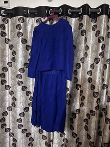 Navy Blue Gown
