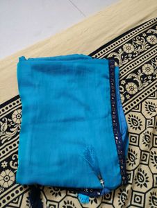 Elegant Blue Saree