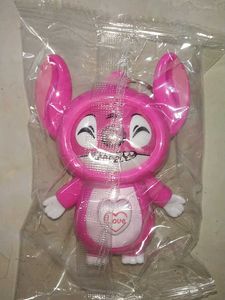 Pink Stitch Keychain