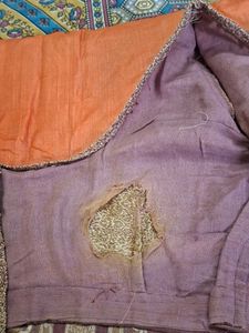 Tusser Silk Saree With Blouse