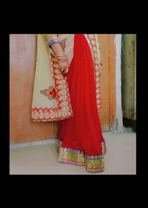 Beautiful Heavy Party Or Wedding Wear Saree