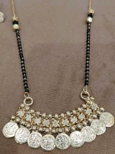 laxmi Coin Mangalsutra Necklace