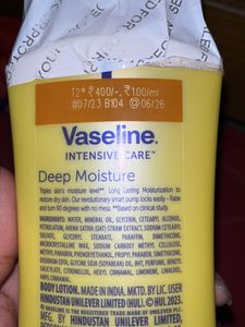 Vaseline Body Lotion 400ml MRP 400