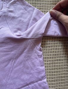 Lilac Long Sleeve Top