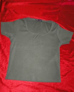Olive Green Tee