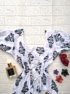 Corset Back Pinteresty Kurti 🌷