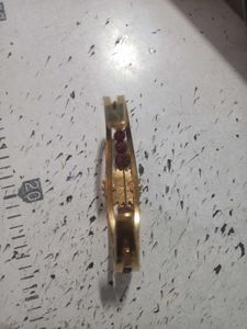Vintage Gold Tone Bangle Bracelet