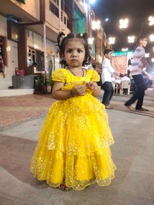 Yellow Party Dress