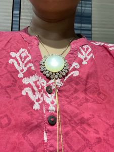 Statement Pearl Pendant Necklace