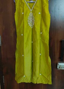 Elegant Yellow Kurta