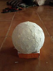 Paper Mache Moon