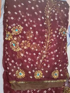 heavy detailing saree for wedding purpose