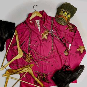 Mossy Oak Pink Camo Pullover