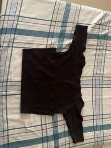 Black Off-Shoulder Top