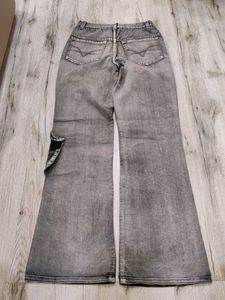 Sc9537 Sabrin Cargo Bootcut Jeans Waist 26