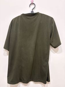 Trendy Olive Green NY Tee