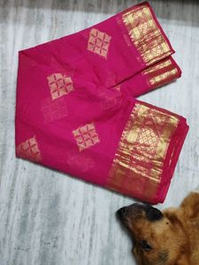 Cotton Blend Saree