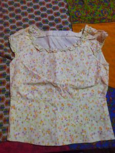 Pink Floral Blouse