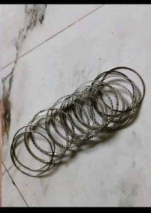 Silver Tone Boho Earrings