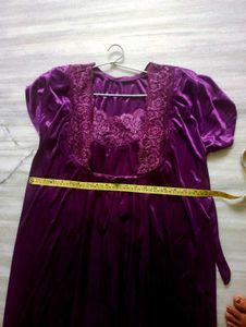 Elegant Purple Nightsuit