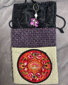 Embroidered Sling Bag