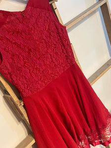 Red Lace Dress