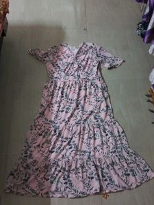 Floral Print Maxi Dress