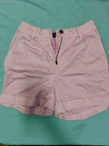 Lilac Lavender Cute High Waisted Shorts