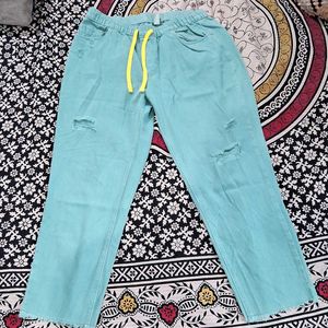 Recap Sea Green Jeans