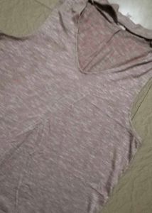 Pink Sleeveless Top